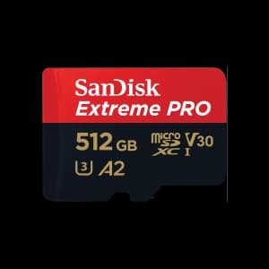 SanDisk Extreme PRO 512GB MicroSDXC Memory Card