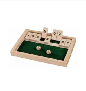 Shut the box game