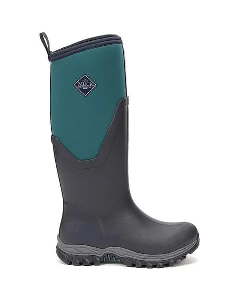 Muck Boots Arctic Sport II Tall Navy/Teal Female 3 SK38722