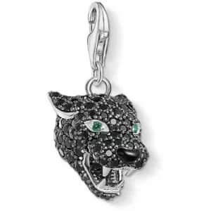 Ladies Thomas Sabo Sterling Silver Charm Club Panther Charm