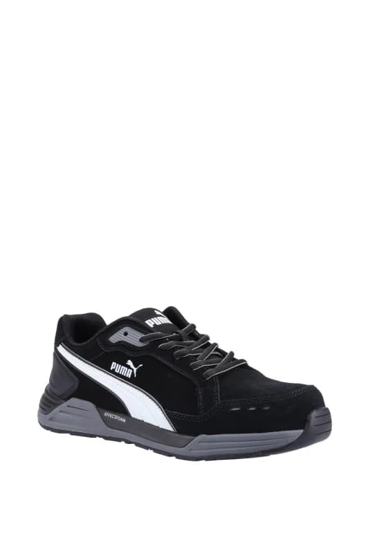 Puma Safety Mens Airtwist Low S3 Lace Up Safety Trainers UK Size 12 (EU 47) Black PUM051-BLACK-12