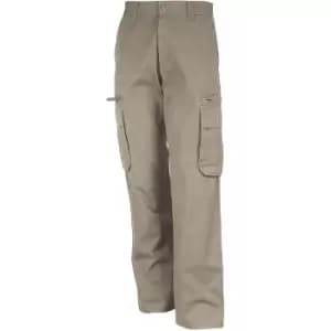 Kariban Spaso Heavy Canvas Workwear Trouser / Pants (S) (Beige) - Beige