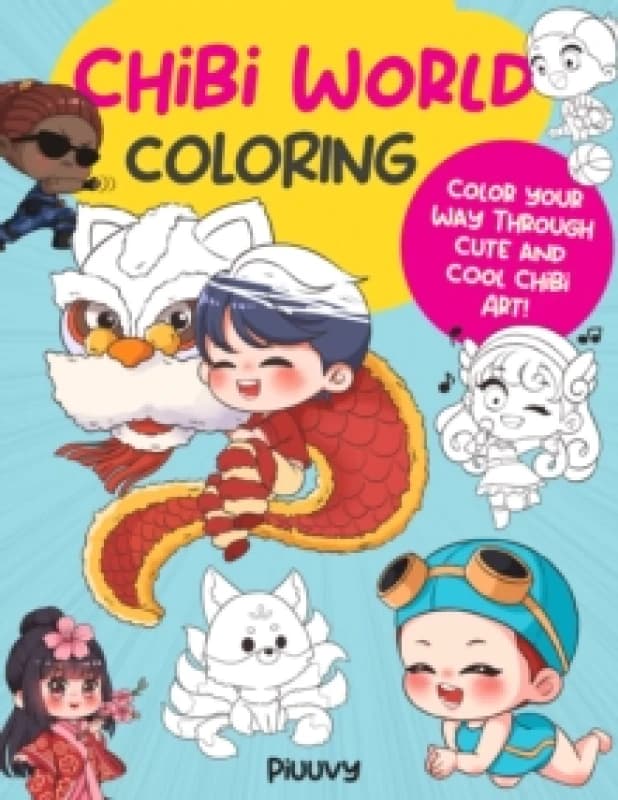 Chibi World Coloring. Paperback. By Piuuvy Books