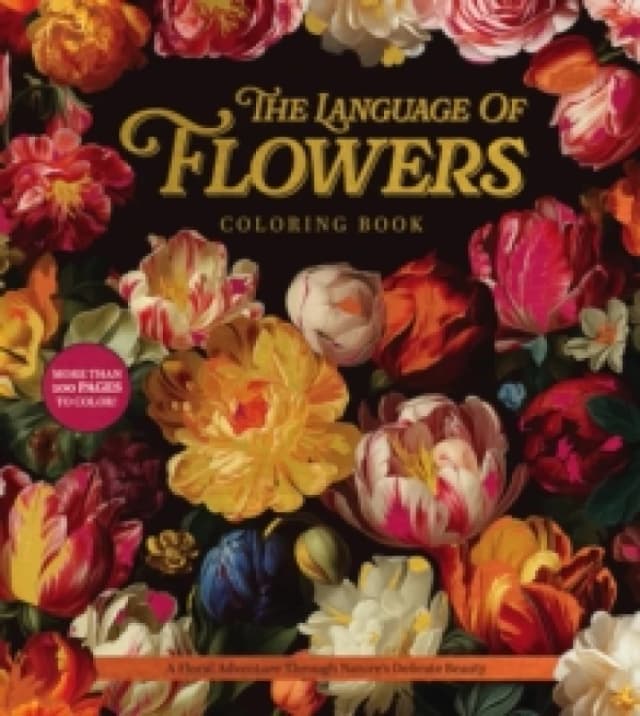 The Language of Flowers Coloring Book. Paperback. By Editors of Chartwell Books Books