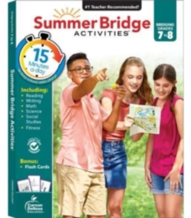 Summer Bridge Activities Grades 7 to 8 Paperback / softback