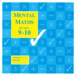 Mental Maths for Ages 9-10 by Andrew Brodie Paperback