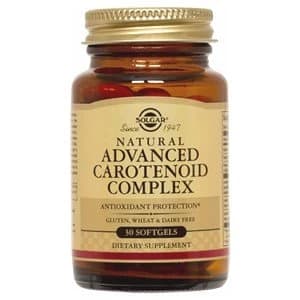 Solgar Natural Source Advanced Carotenoid Complex Softgels 30 Vegicaps