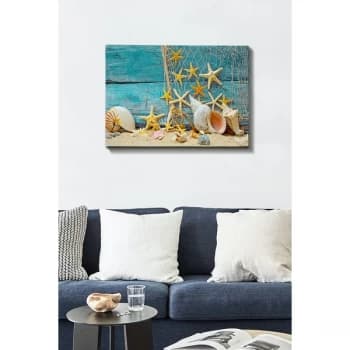 Kanvas Tablo (50 x 70) - 288 Multicolor Decorative Canvas Painting