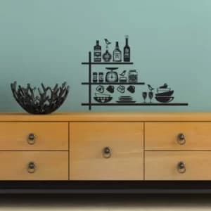 DSK-03 Black Decorative Wall Sticker