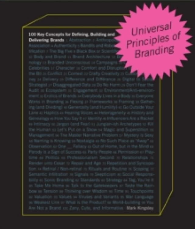 Universal Principles of Branding. Hardback. By Mark Kingsley Books