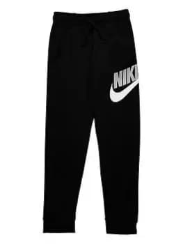 Nike Boys NSW Club HBR Pants - Black, Size Xs