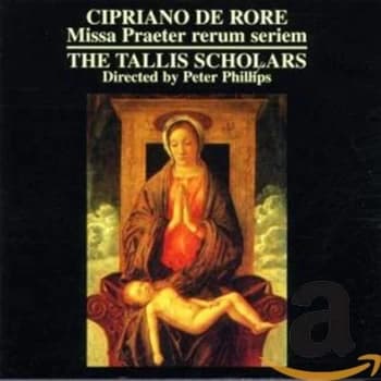 Cipriano de Rore Missa Praeter Rerum Seriem Tallis Scholars Phillips Music CD Album