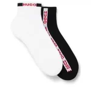 Hugo 2P Sh Rib Side Tape 10251149 0 - Black