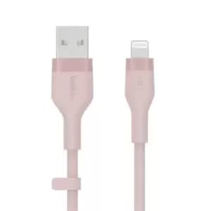 Belkin CAA008BT1MPK USB cable 1m USB A USB C/Lightning Pink