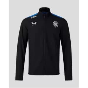 Castore Rangers Anthem Jacket 2023 2024 Adults - Black