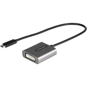 StarTech.com USB C to DVI Adapter - 1920x1200p USB-C to DVI-D Adapter Dongle - USB Type C to DVI Display/Monitor - Video Converter - Thunderbolt 3 Com