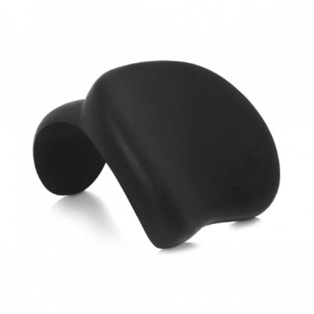 Wave Spas Wave Spas Spa Luxury Head Rest Pillow Black 1 Pack Black One Size Unisex 5054487529108