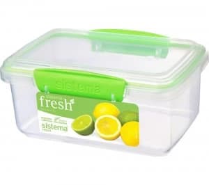 Sistema Fresh Rectangular 1 litre Container