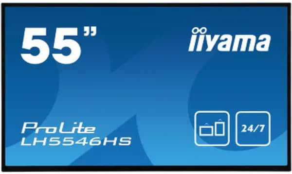 iiyama 55" ProLite LH5546HS-B1 Full HD Digital Signage Commercial Display