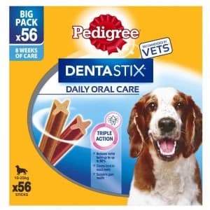 Pedigree Dentastix Daily Dental Chews Medium Dog 56 Sticks