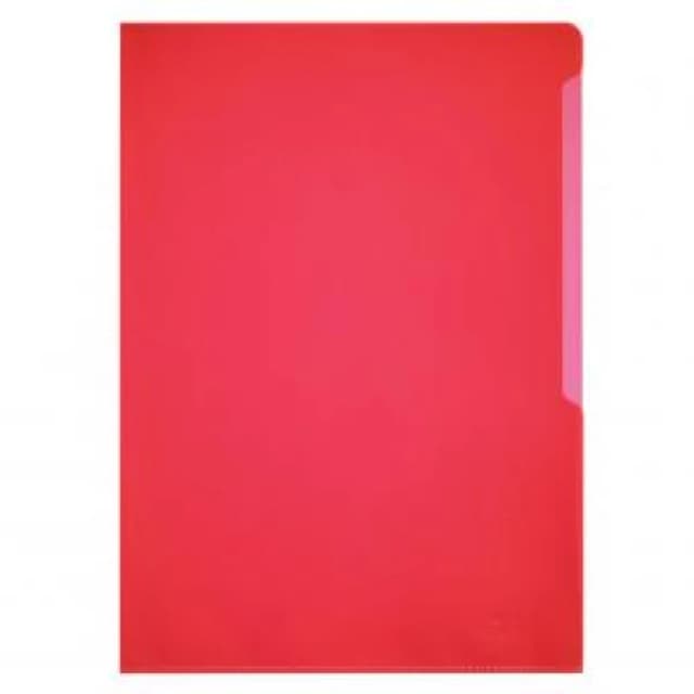 Durable STANDARD Pockets A4 Red (100 Pack) 233703