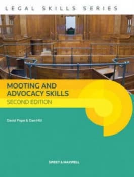 Mooting and Advocacy Skills by David Pope and Dan Hill Paperback