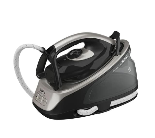TEFAL Express Easy SV6140 Steam Generator Iron - Black & Grey 3121040080429
