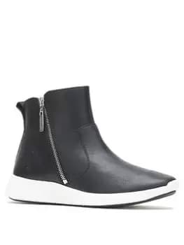 Hush Puppies Modern Work Ankle Boot - Black, Size 5, Women