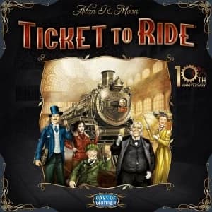 Ticket To Ride 10th Anniversary Edition Board Game