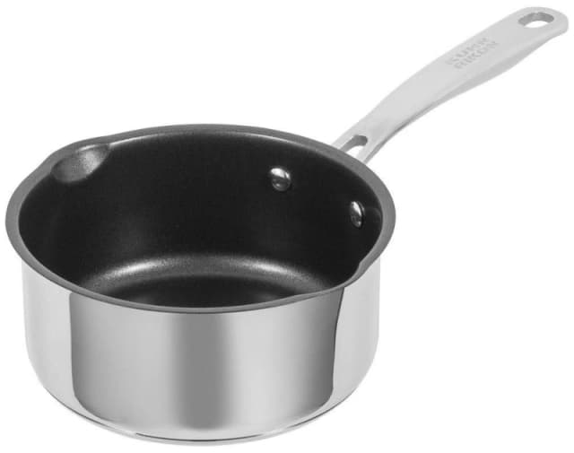 Kuhn Rikon Allround Stainless Steel Non-Stick Milk Pan, 16cm/1.5L Silver unisex