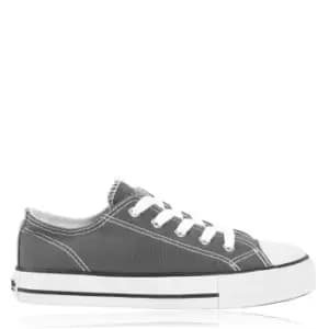 SoulCal Canvas Low Childrens Canvas Shoes - Grey