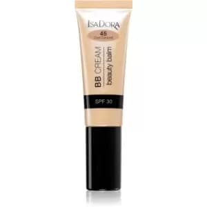 IsaDora BB Cream Beauty Balm Hydrating BB Cream SPF 30 Shade 45 Cool Caramel 30ml