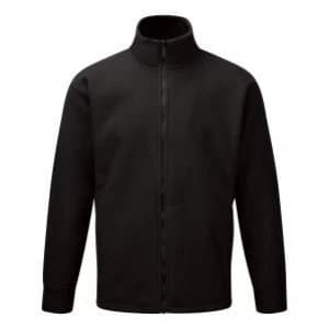 SuperTouch Large Basic Fleece Jacket with Elasticated Cuffs and Full