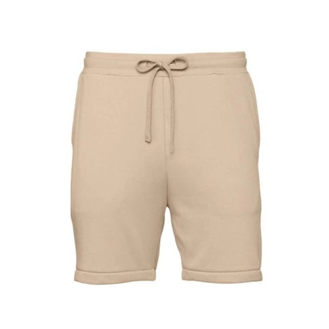 Bella + Canvas Mens Sweat Shorts in Tan Size: XS Tan Male XS