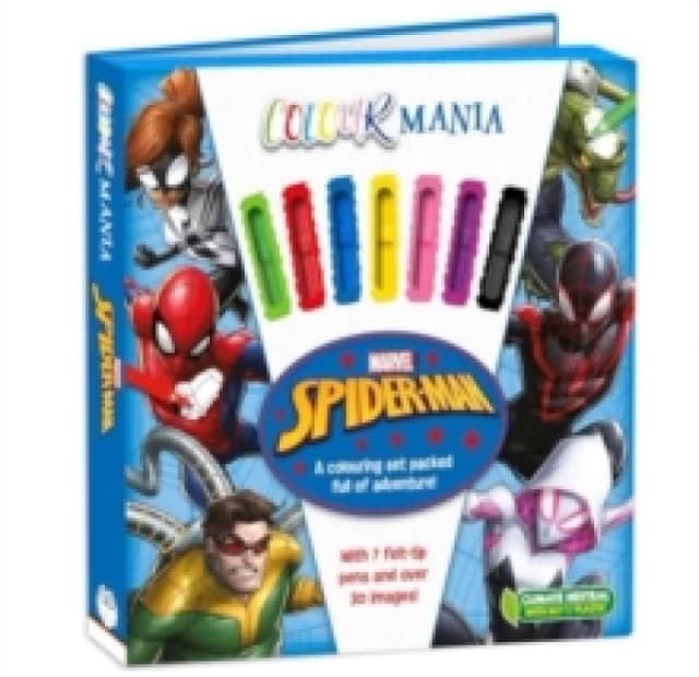 Marvel Spider-Man: Colourmania Paperback / softback