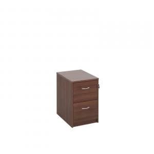 2 Draw Filing Cabinet Walnut
