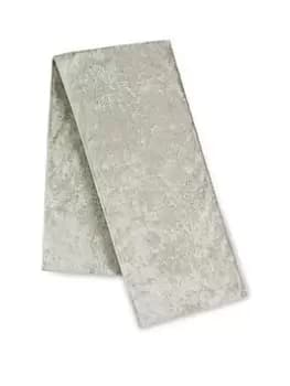 Catherine Lansfield Crushed Velvet Runner 33X220Cm