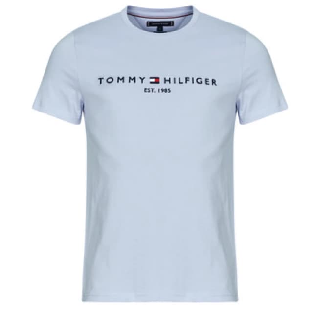 Crew Neck T-Shirt, Tommy Logo