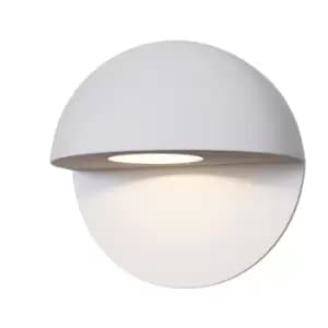Outdoor Mezzo Integrated LED White Surface Mounted Wall Lamp IP54
