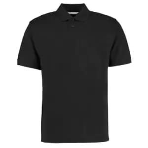 Kustom Kit Mens Regular Fit Workforce Pique Polo Shirt (4XL) (Black)