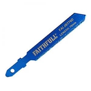 Faithfull Jigsaw Blade Diamond Grit 76 mm
