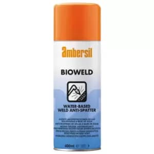 Ambersil 31621-AA Bioweld Water-Based Weld Anti Spatter Spray 400ml