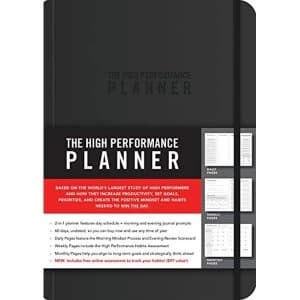 The High Performance Planner Diary 2018