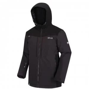 Regatta Highton Stretch Waterproof Jacket - Ash/Black
