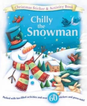 Xmas Activity Chilly the Snowman Book