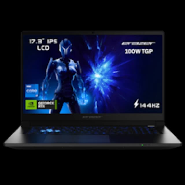 MEDION Erazer Defender 17 P1 17.3" Gaming Laptop - Intel Core i7, RTX 5060, 2 TB SSD, Black 4061275239577