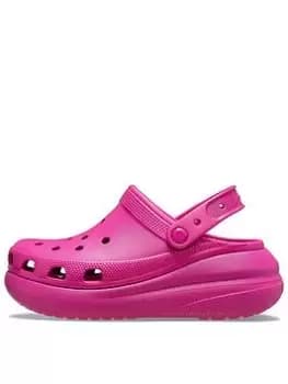 Crocs Crush Clog - Fuschia Fun, Pink, Size 4, Women