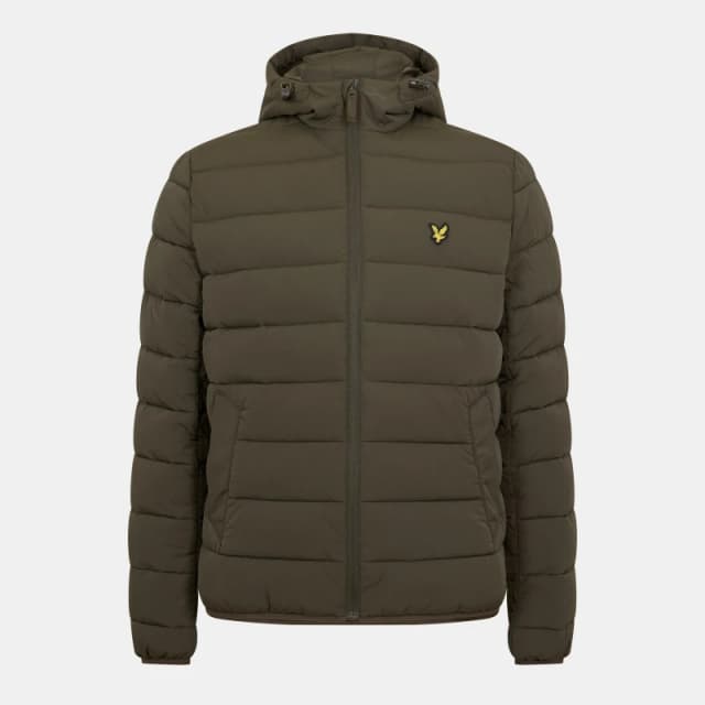 Lyle and Scott Puffer Jacket - Green Green XS