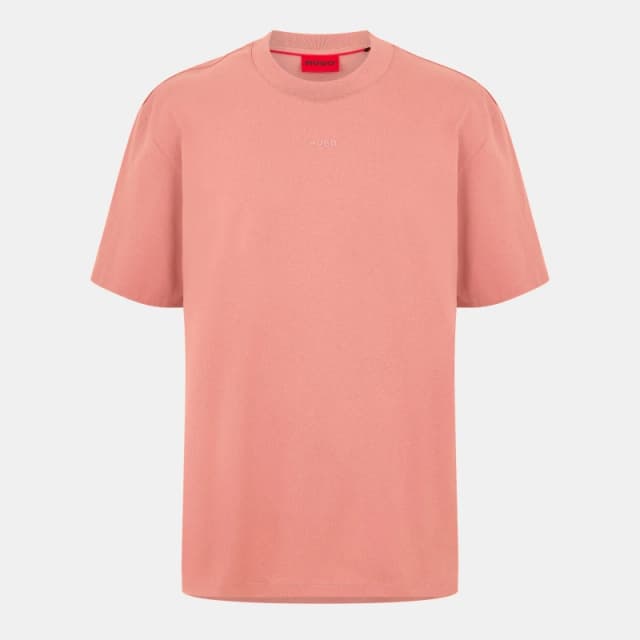 Hugo Mens Dapolino T-Shirt Open Pink male XS