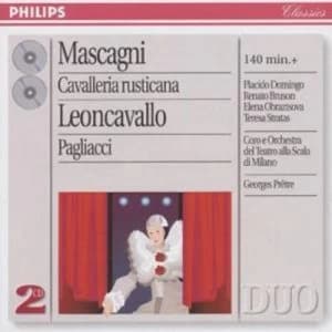 Mascagni Cavalleria Rusticana/Leoncavallo Pagliacci by Pietro Mascagni CD Album